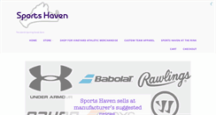 Desktop Screenshot of mvsportshaven.com